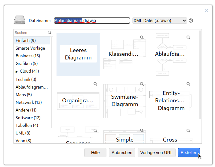 Diagramm mit ChatGPT und Draw.io erstellen 2/5